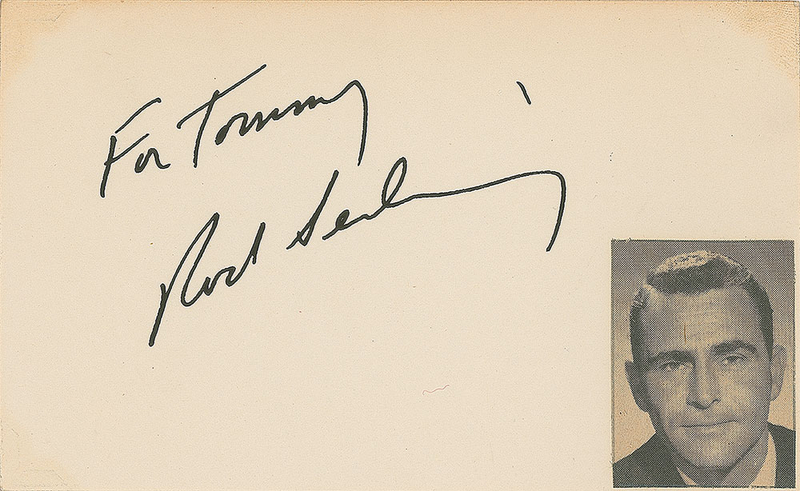 Lot 844 Rod Serling