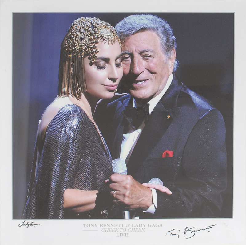 Lot 709 Tony Bennett and Lady Gaga Poster