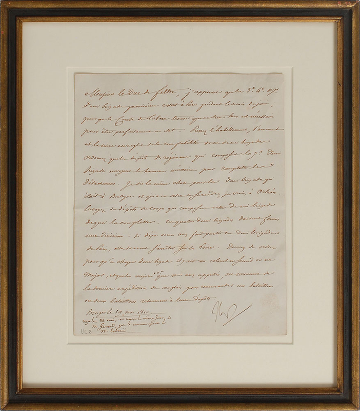 Lot 276 Napoleon: Napoleon organizes troops at the height of his powers