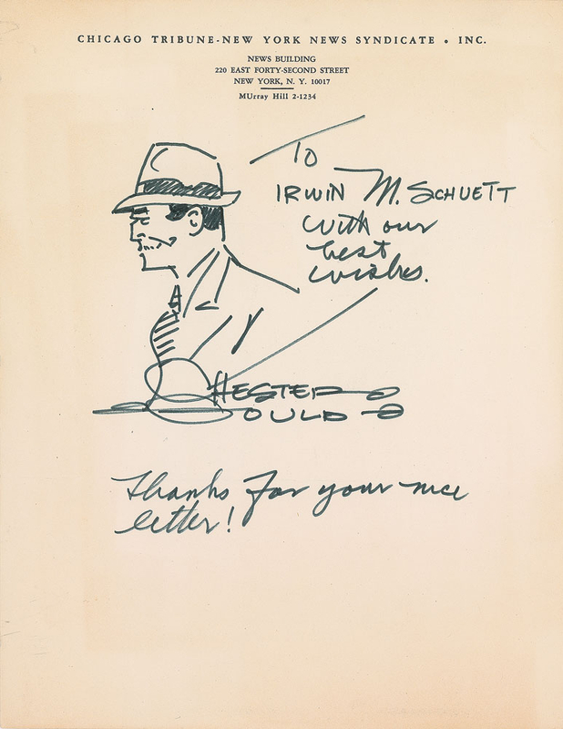 Lot 557 Chester Gould