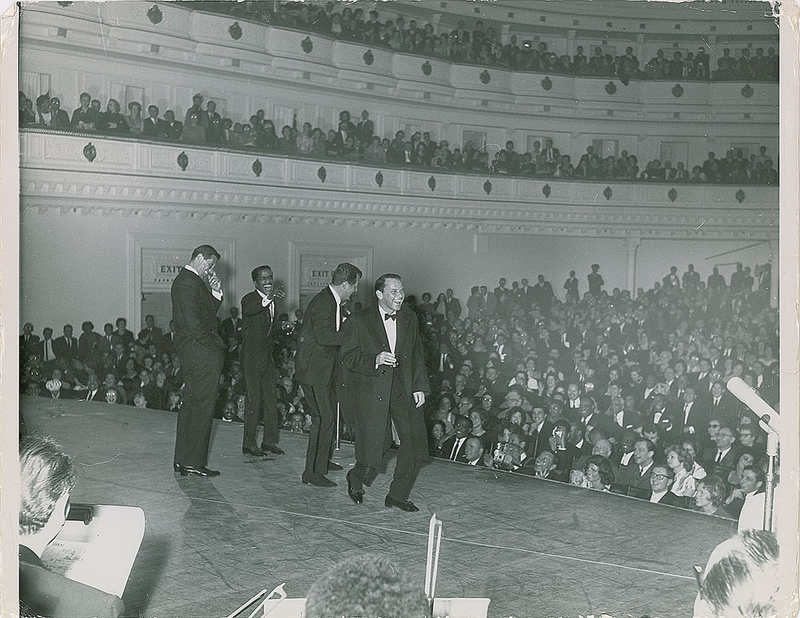 Lot 839 Rat Pack Signed Photograph