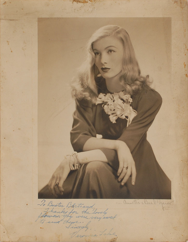Lot 790 Veronica Lake: Glamorous oversized Veronica Lake