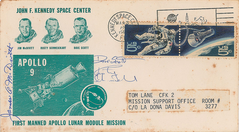Lot 499 Apollo 9 First Day Cover