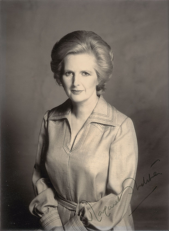 Lot 385 Margaret Thatcher Signed Document