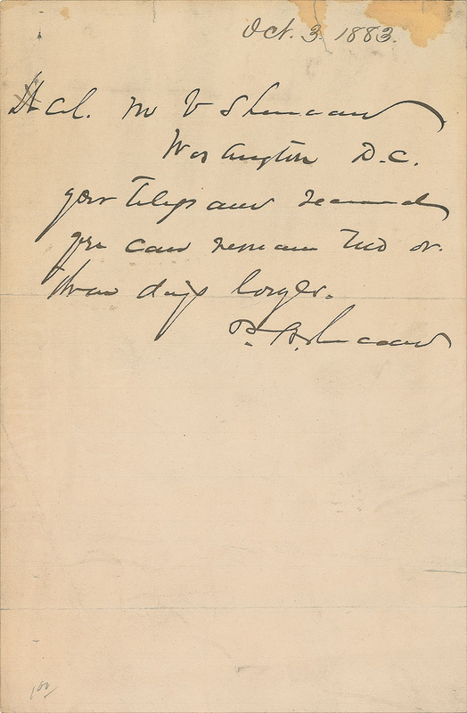 Lot 459 Philip H. Sheridan