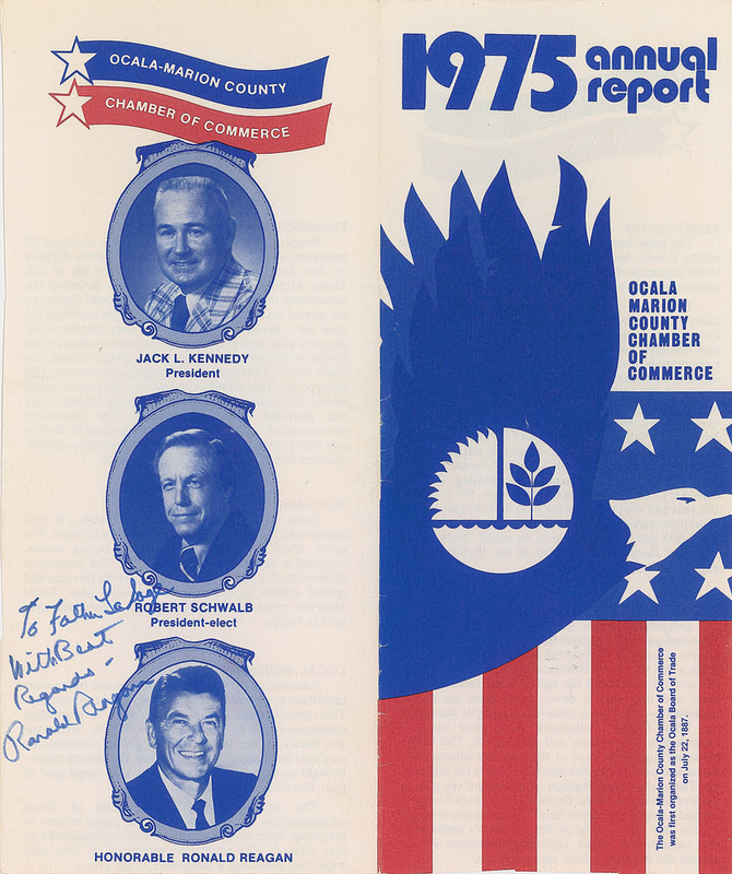 Lot 194 Ronald Reagan Pamphlet