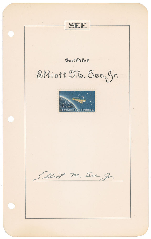 Lot 516 Elliot See Signature
