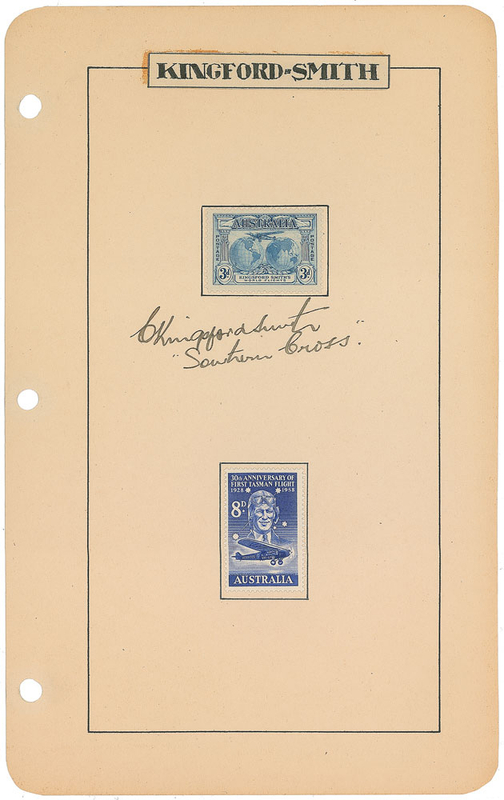 Lot 463 Charles Kingsford-Smith Signatures