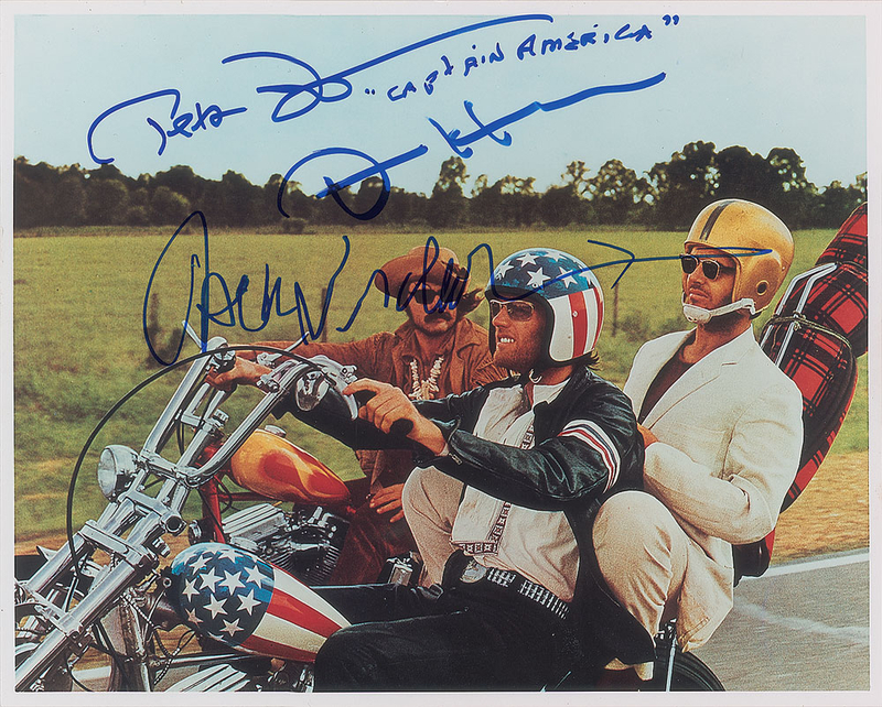 Lot 814 Easy Rider Signed Photograph