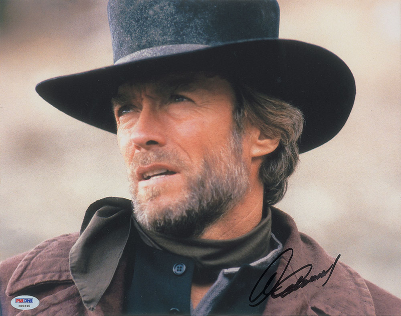 Lot 813 Clint Eastwood Signed Photograph