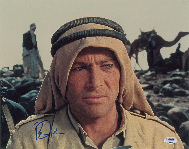 Lot 837 Peter O’Toole Signed Photograph