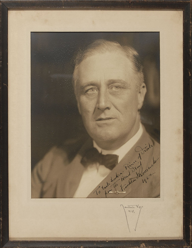Lot 102 Franklin D. Roosevelt: Roosevelt as “The Head Devil”