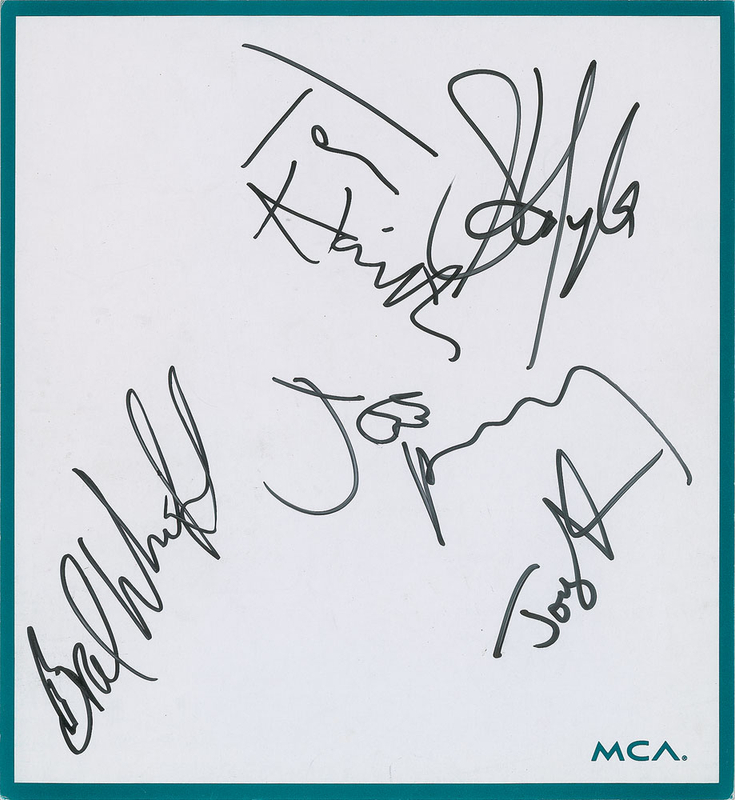 Lot 703 Aerosmith Signature