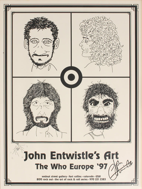 Lot 771 The Who: John Entwistle Poster
