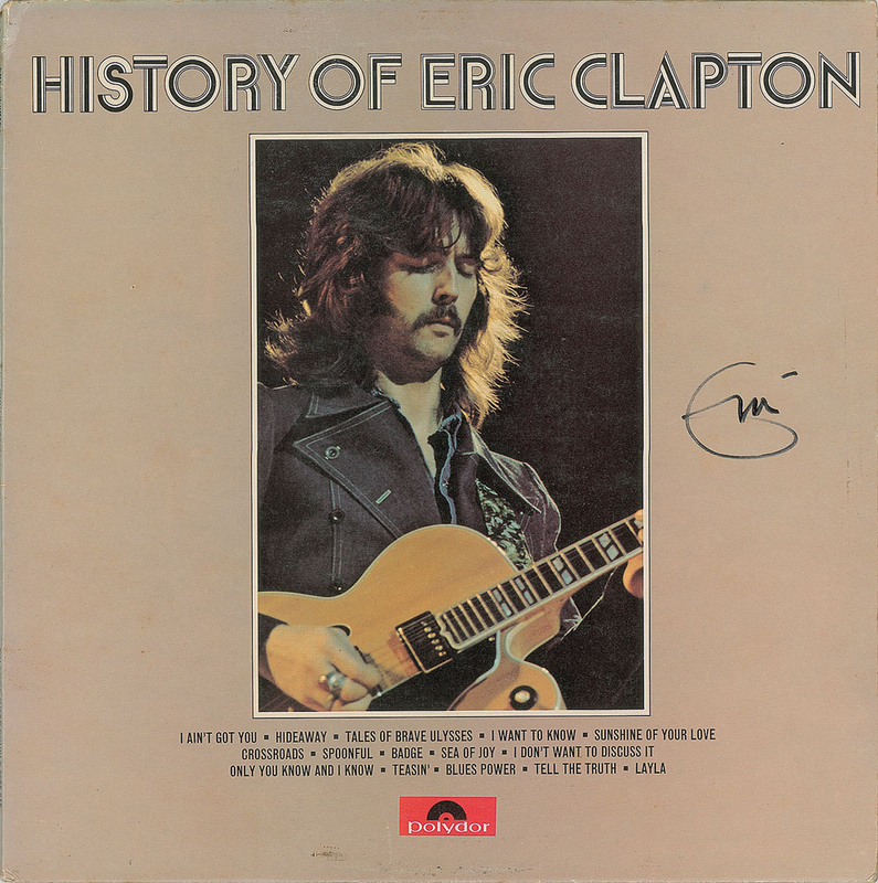 Lot 715 Eric Clapton Album