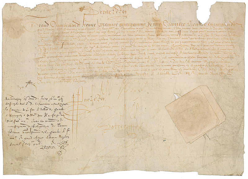 Lot 352 King Henry IV Signed Document