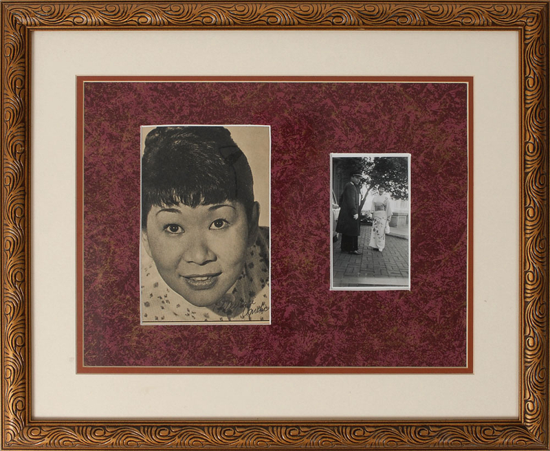 Lot 847 Miyoshi Umeki Signed Photograph