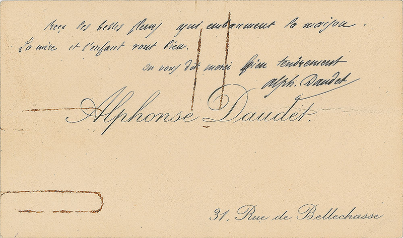 Lot 613 Alphonse Daudet