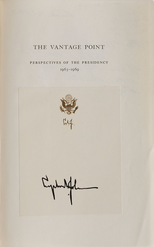 Lot 169 Lyndon B. Johnson Book