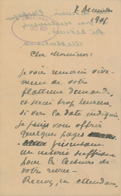 Lot 631 Maurice Maeterlinck