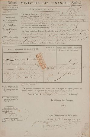 Lot #278 Napoleon Signed Document - Image 2