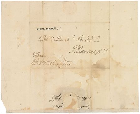 Lot #2 George Washington: Mere months before