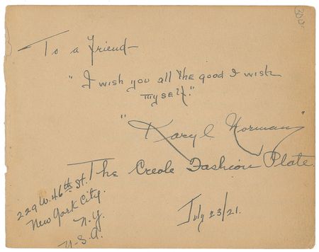Lot #799 Actors and Actresses Signatures - Image 4