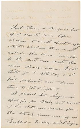 Lot #65 U. S. Grant: Facing the threat of assassination on the eve of the 1868 election - Image 2