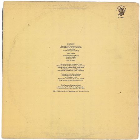 Lot #723 Genesis Album - Image 2