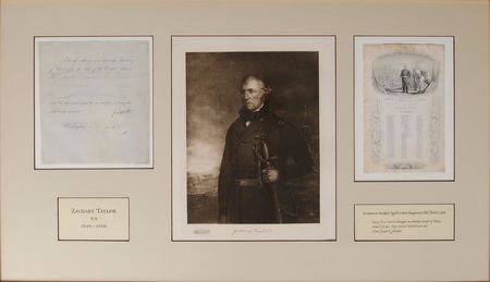 Lot #41 Zachary Taylor: Exceedingly rare presidential pardon, and a scarce original invitation to Taylor?s inaugural ball - Image 2