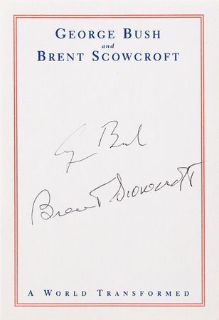 Lot #197 George Bush Bookplate - Image 1