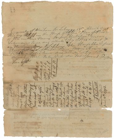 Lot #219 Samuel Huntington Signed Document - Image 2