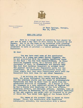 Lot #105 Franklin D. Roosevelt Typed Letter Signed - Image 2