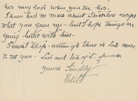 Lot #213 First Ladies Handwritten Letters Signed - Image 5