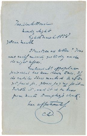 Lot #569. Charles Dickens: Dickens and plagiarism: the story said to have inspired Poe&rsquo;s famous tale