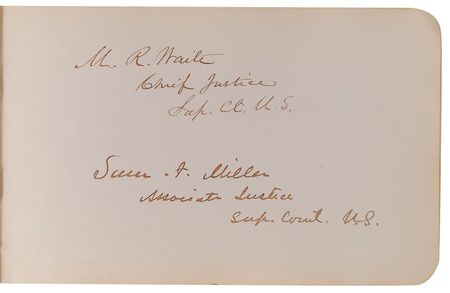 Lot #67 Presidents: Featuring five presidents, six Supreme Court justices, and other noted politicians - Image 5