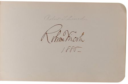 Lot #67 Presidents: Featuring five presidents, six Supreme Court justices, and other noted politicians - Image 7