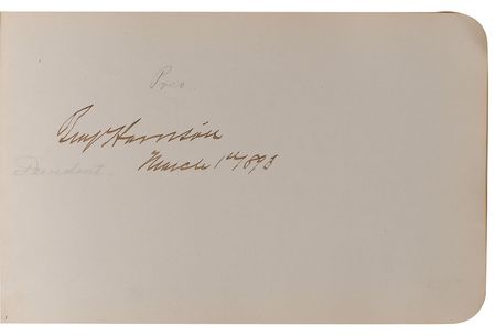 Lot #67 Presidents: Featuring five presidents, six Supreme Court justices, and other noted politicians - Image 8