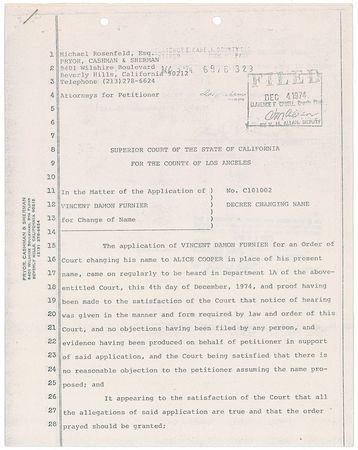 Lot #988 Alice Cooper - Image 2