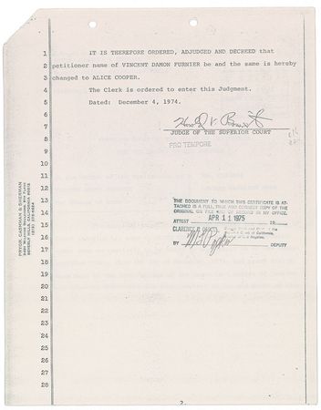 Lot #988 Alice Cooper - Image 3