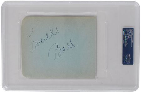 Lot #183 Ronald Reagan and Lucille Ball Signature - Image 2