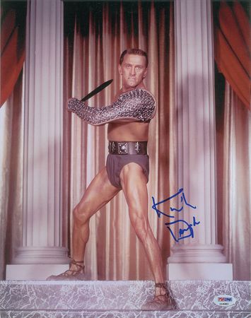 Lot #808 Kirk Douglas Signed Photographs - Image 1