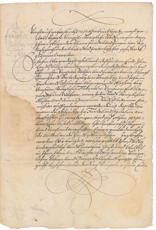 Lot #360 Leopold I Signed Document - Image 4
