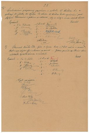 Lot #670 Leos Janacek Signed Document - Image 1