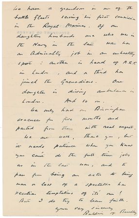 Lot #315 Stanley Baldwin - Image 1