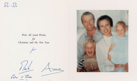 Lot #373 Princess Anne Christmas Cards - Image 1