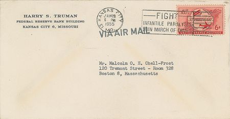 Lot #163 Harry S. Truman Signature - Image 2
