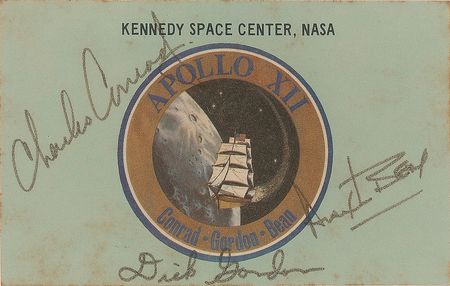 Lot #501 Apollo 12 Launch Pass - Image 1