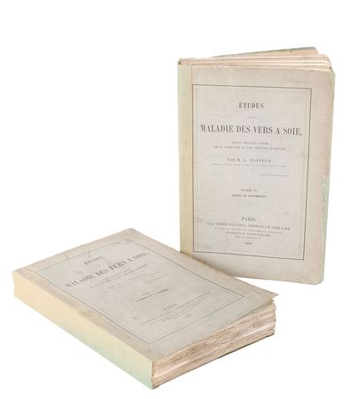 Lot #255 Louis Pasteur: Presentation copy of Pasteur’s important silkworm studies - Image 2