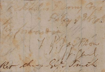 Lot #408 Thomas J. ?Stonewall? Jackson: Sought-after 1863 signature - Image 2